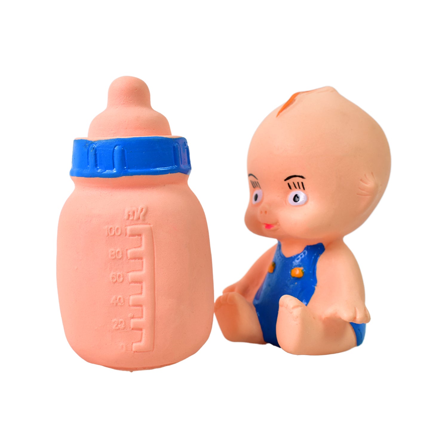Baby And Bottle Squeeze Chu Chu Fun Toy (2 Pcs) Baby And Bottle Squeeze Chu Chu Fun Toy (2 Pcs)